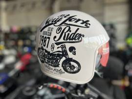 Cafe Helmets Jet មួកកាហ្វេ ពាក់បានទាំងប្រុស