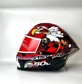 ASTONE Helmet Model 822BA មួកការពារ Sport racing មួកស្តង់ដាររបស់ប្រទេសបារាំង