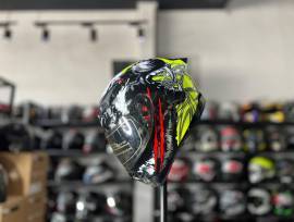 KIO Helmet មួកការពារបែបប្រណាំង Sport racing កញ្ចក់2 ជាន់ ទម្ងន់ស្រាលស្រួលពាក់