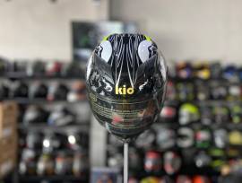 KIO Helmet មួកការពារបែបប្រណាំង Sport racing កញ្ចក់2 ជាន់ ទម្ងន់ស្រាលស្រួលពាក់