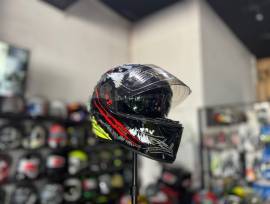 KIO Helmet មួកការពារបែបប្រណាំង Sport racing កញ្ចក់2 ជាន់ ទម្ងន់ស្រាលស្រួលពាក់