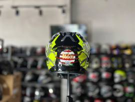 KIO Helmet មួកការពារបែបប្រណាំង Sport racing កញ្ចក់2 ជាន់ ទម្ងន់ស្រាលស្រួលពាក់