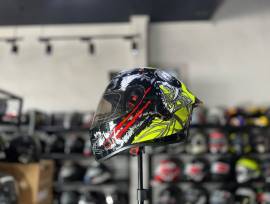 KIO Helmet មួកការពារបែបប្រណាំង Sport racing កញ្ចក់2 ជាន់ ទម្ងន់ស្រាលស្រួលពាក់