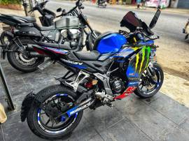 Custom GPX Demon 150GR 2019 លេងពណ៌ទឹកបិច ស្ទាយ Monster Engery